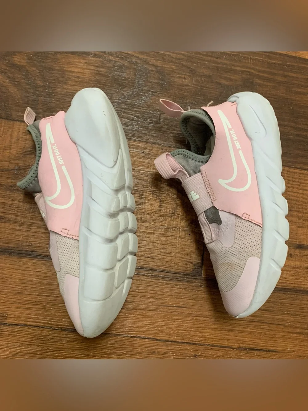 Nike Younger Kids' Flex Runner 2 Running Pink Shoes Sneakers Size 1Y